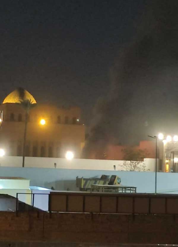 حمله راکتی به سفارت آمریکا در بغداد