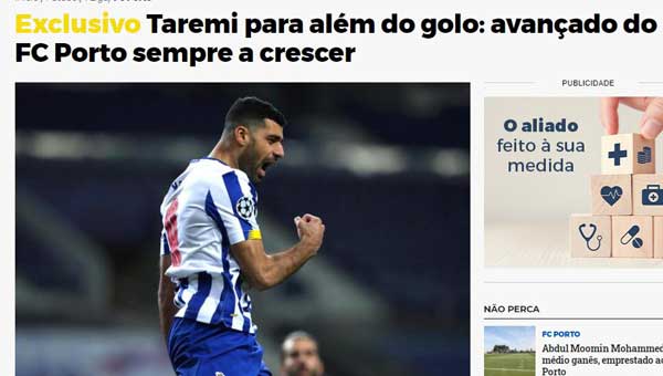 طارمی: جایزه من نتیجه کار تمام تیم است (+تصاویر)