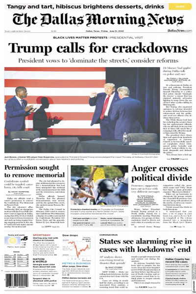 مرور صفحه نخست روزنامه های آمریکا و بریتانیا (گزارش تصویری)