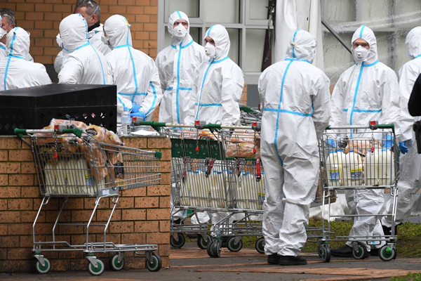 دور دنیا در قاب تصاویر؛ پرستاران خندان