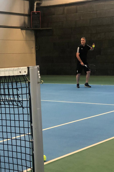 وقتی علی کریمی و اسکوچیچ با هم تنیس بازی می کنند (عکس)