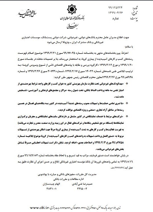 اعلام رسته‌های جدید کسب‌ و کارهای آسیب‌دیده از کرونا/ مهدهای‌کودک‌ هم وام حمایتی می‌گیرند