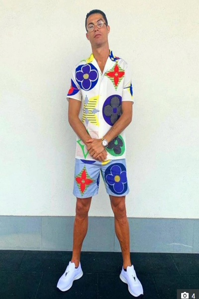 لباس گران قیمت کریستیانو رونالدو سوژه طنز شد (عکس)