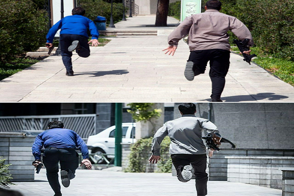 بازسازی حمله داعش به مجلس در سریال «دهنمکی» + عکس بازسازی حمله داعش به مجلس در سریال «دهنمکی» + عکس