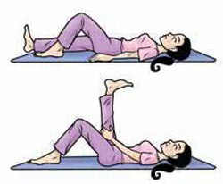 پیشگیری و درمان کمر درد با چند حرکت ساده +تصاویر