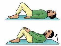 پیشگیری و درمان کمر درد با چند حرکت ساده +تصاویر