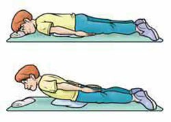 پیشگیری و درمان کمر درد با چند حرکت ساده +تصاویر