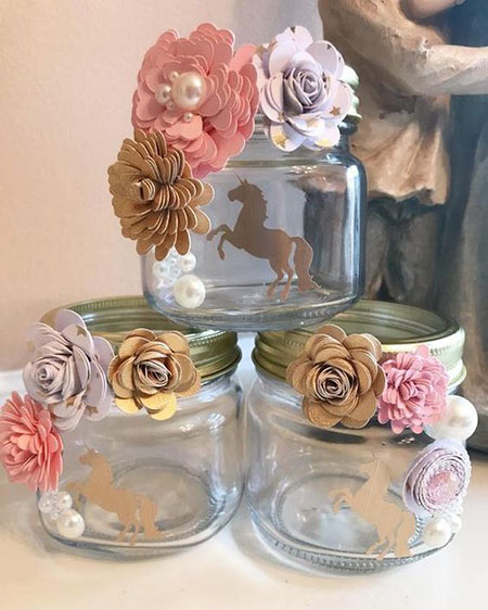 ایده برای تزیین شیشه مربا + تصاویر