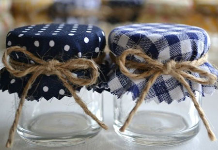 ایده برای تزیین شیشه مربا + تصاویر