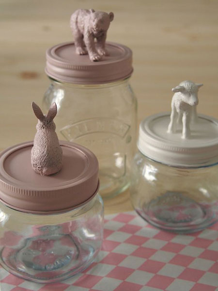 ایده برای تزیین شیشه مربا + تصاویر