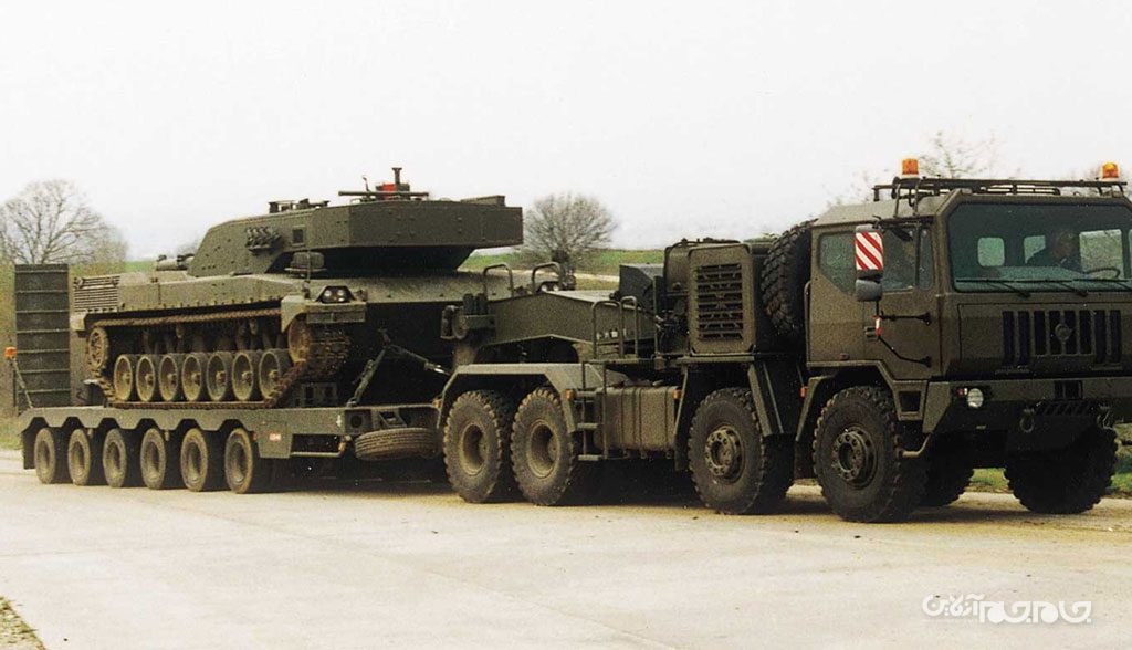 خودروسازی نیروهای مسلح هم با تانک‌بر الگو شد/ نزاجا با «کیان ۷۰۰» از ارتش آمریکا سبقت گرفت +عکس