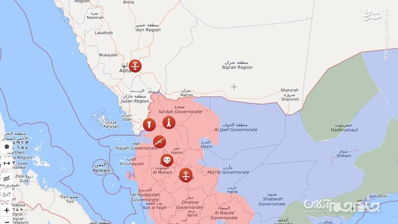 غروب پاتریوت&zwnj;های سعودی با رکوردشکنی شگفت&zwnj;انگیز ۱۰ پهپاد/ از آواکس تا F-۱۵ مغلوب یورش فوجی یمنی&zwnj;ها شدند+عکس