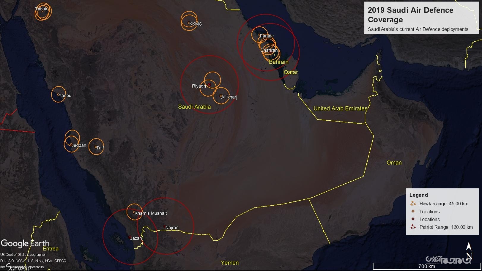 غروب پاتریوت&zwnj;های سعودی با رکوردشکنی شگفت&zwnj;انگیز ۱۰ پهپاد/ از آواکس تا F-۱۵ مغلوب یورش فوجی یمنی&zwnj;ها شدند+عکس