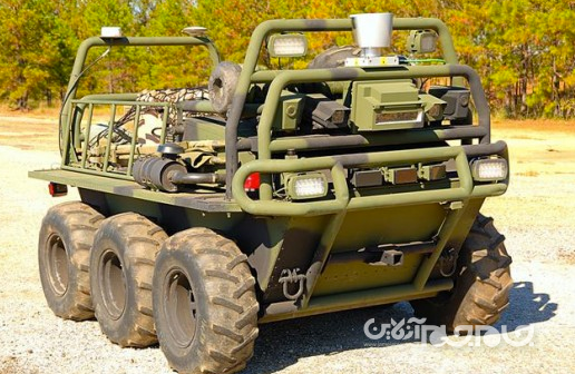 تمرین انهدام تانک های روسی توسط ربات+عکس