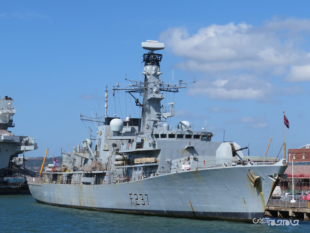 صف طولانی محافظان نفتکش‌ها در مراکز تعمیراتی انگلستان/ ارتش بی غروب ملکه فقط ۱۰ شناور عملیاتی دارد! +عکس