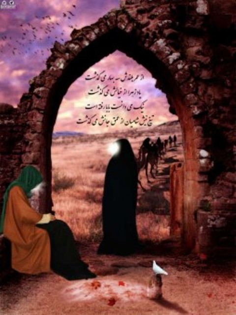 روایتی غم انگیز از ورود اسرای کربلا به شام