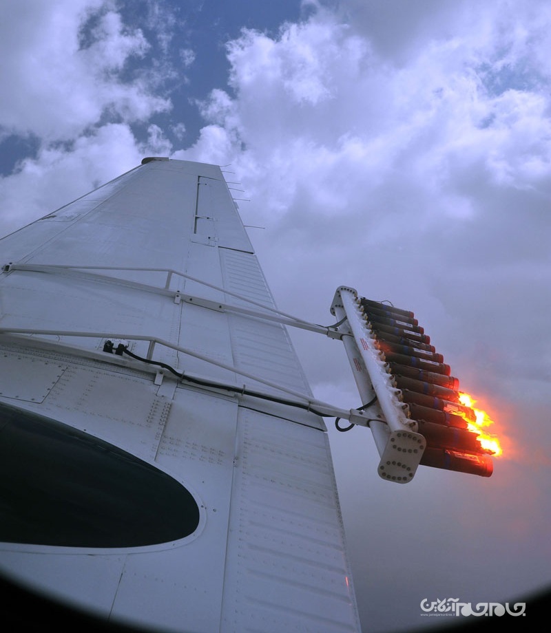 ماموریت خاص پهپادهای سپاه در مقابله با خشکسالی/ بارورسازی ابرها با RQ-۱۷۰ ایرانی+عکس