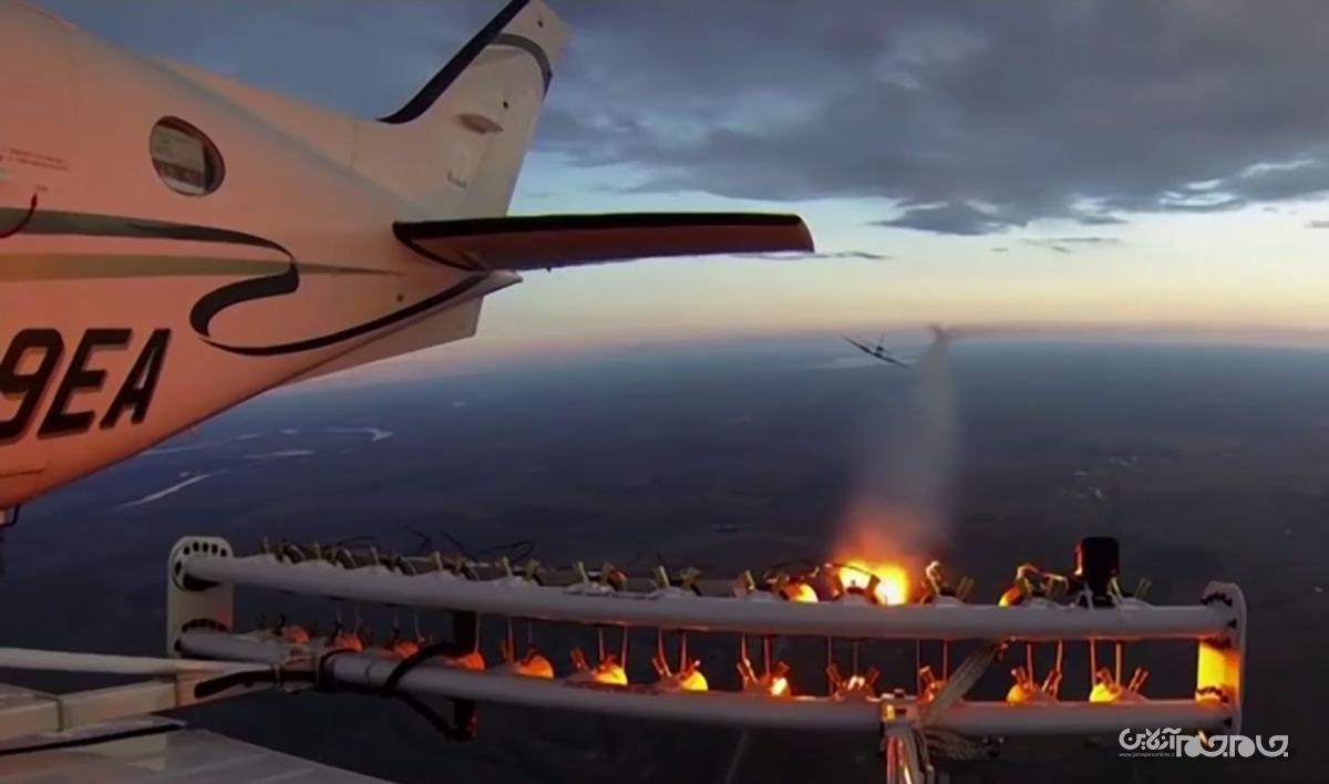 ماموریت خاص پهپادهای سپاه در مقابله با خشکسالی/ بارورسازی ابرها با RQ-۱۷۰ ایرانی+عکس