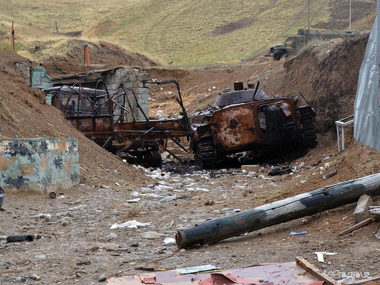 بخشی از غنایم جنگی ارتش جمهوری آذربایجان در جنگ قره‌باغ +تصاویر