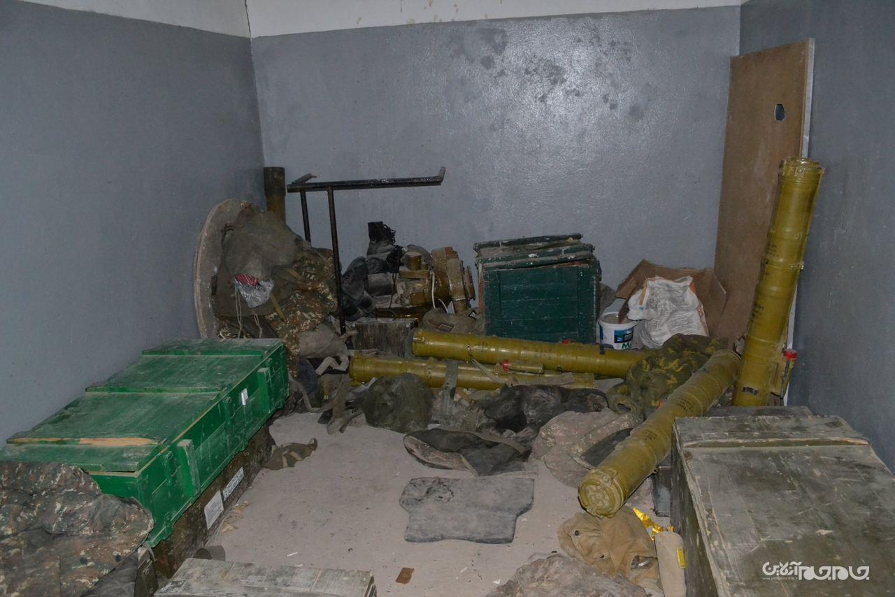 بخشی از غنایم جنگی ارتش جمهوری آذربایجان در جنگ قره‌باغ +تصاویر