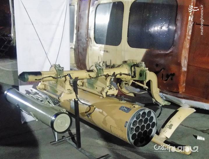 کبراهای ارتش دیگر در نبردهای هوا به زمین تنها نیستند/ نصب موفق «کورنت ایرانی» روی بالگرد مشهور نیروهای مسلح +عکس