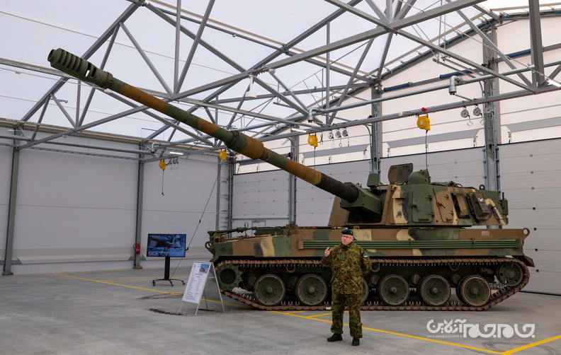 تحویل دو دستگاه هویتزر جدید به ارتش استونی+عکس تحویل دو دستگاه هویتزر جدید به ارتش استونی+عکس