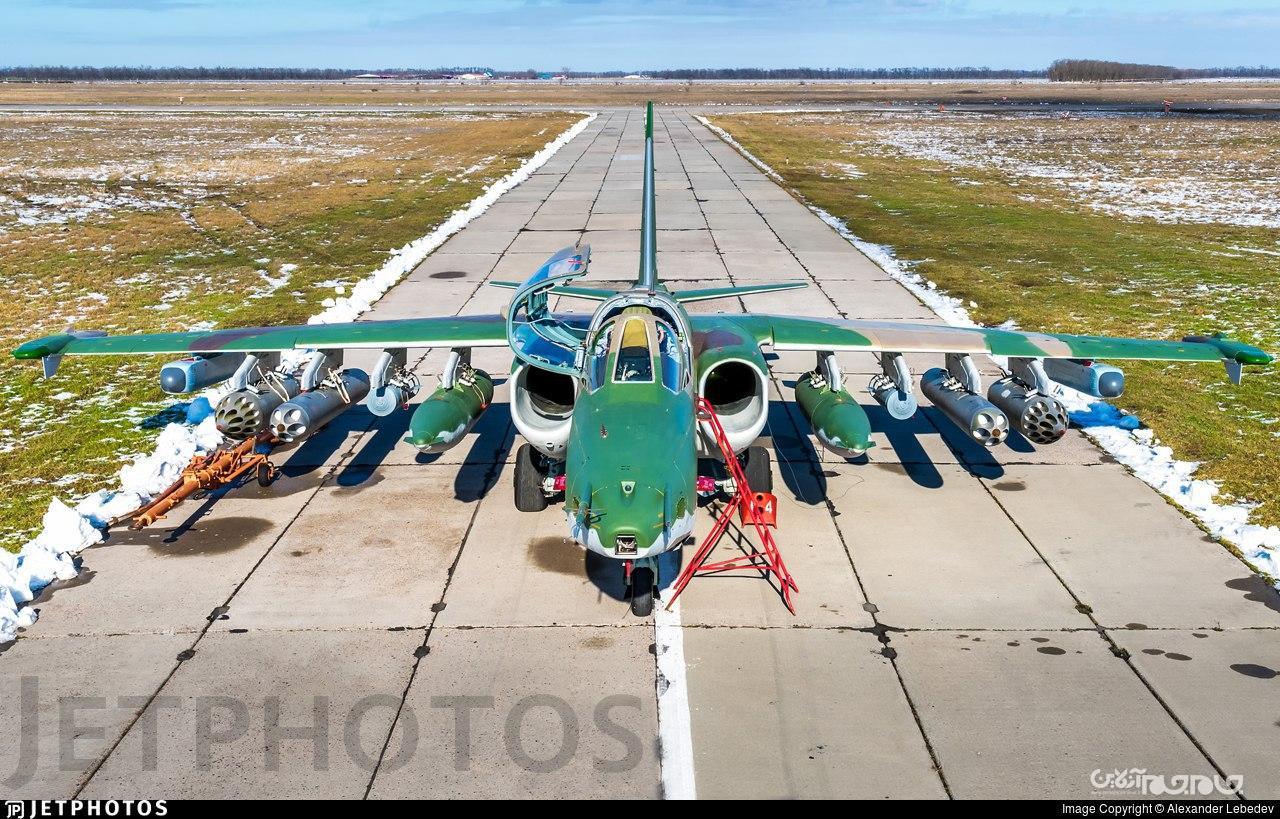 مشخصات یک ارتقاء بر روی جنگنده سوخو 25+عکس