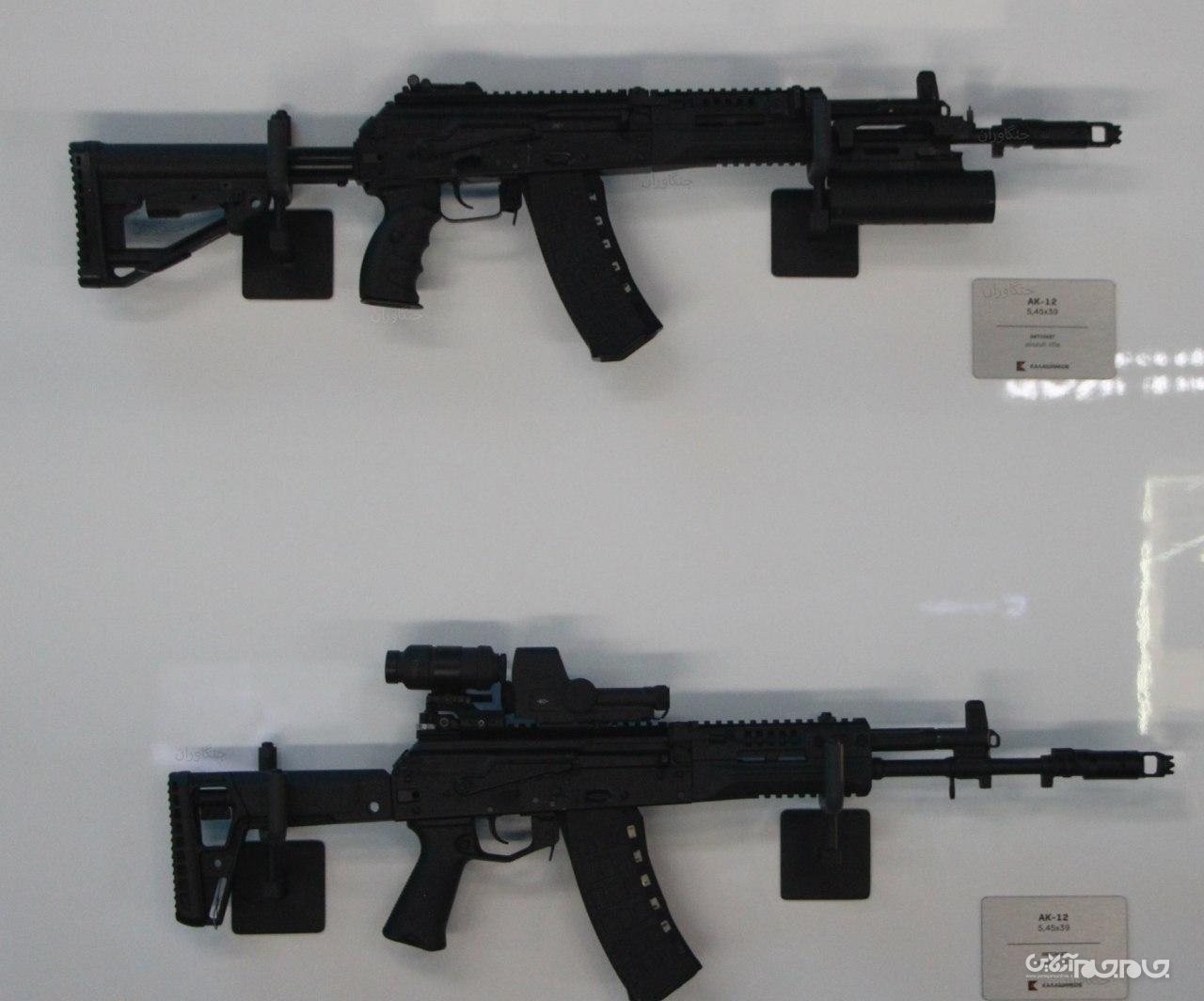 انتشار تصاویری از نسخه جدید اسلحه تهاجمی AK-12+عکس