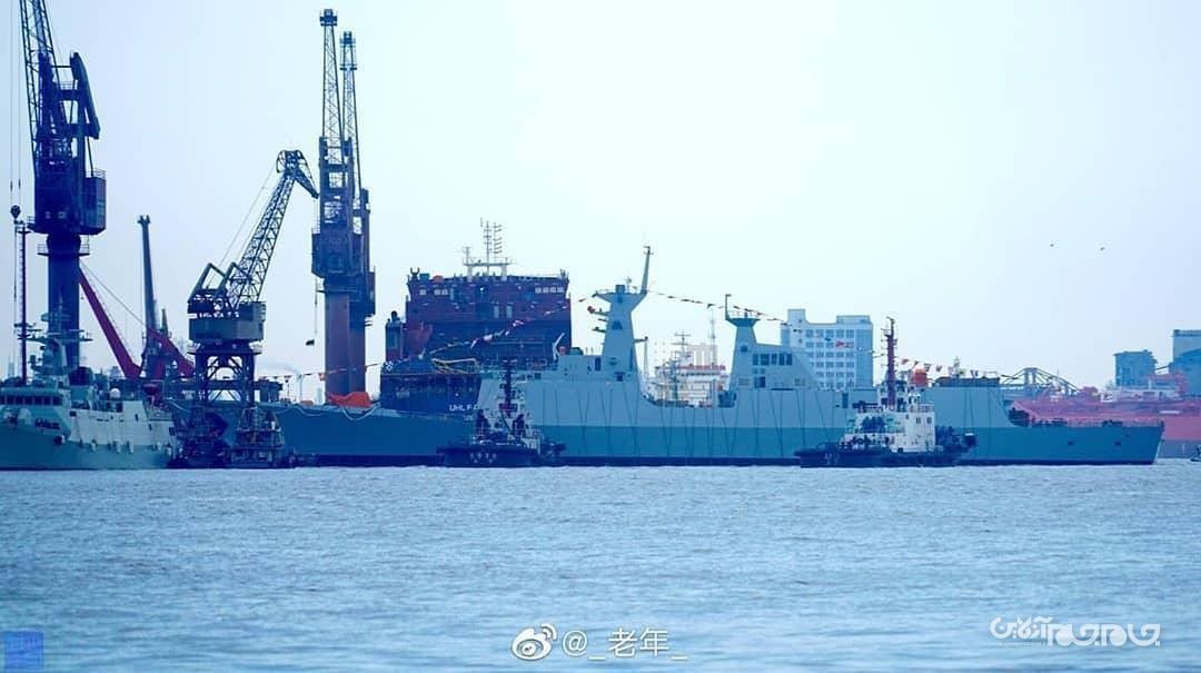 به آب اندازی یکی از دو ناو سفارشی پاکستان+عکس به آب اندازی یکی از دو ناو سفارشی پاکستان+عکس