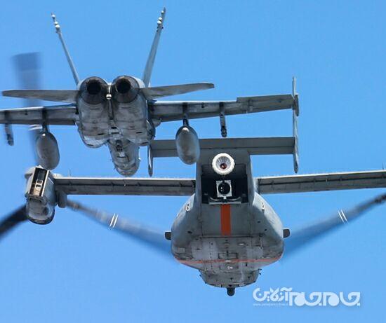 کنار گذاشته شدن برنامه به خدمت گرفتن بالگرد V22 توسط انگلیس+عکس