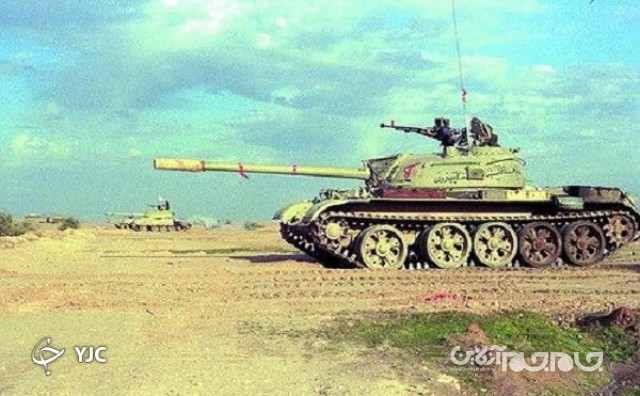 میدان نبرد زمینی؛ زیر قدم‌های تانک ایرانی سبلان+عکس