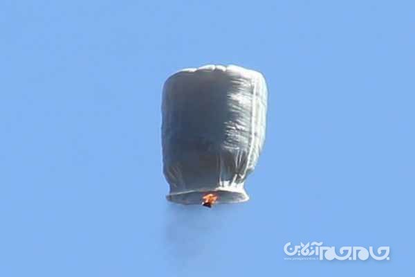 بالن‌های آتش زا؛ بلای جان صهیونیست‌ها+عکس