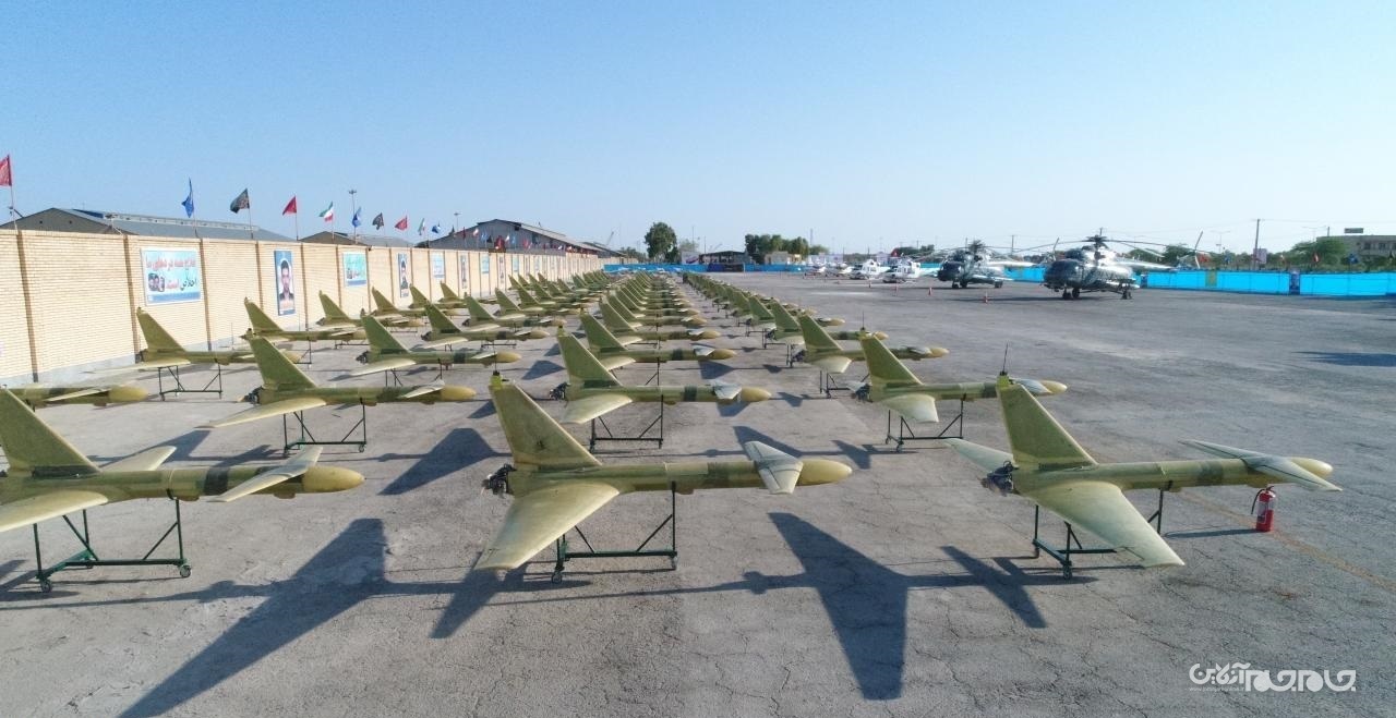 دست پُر نیروی دریایی سپاه در آسمان و دریا با پهپاد انتحاری +عکس