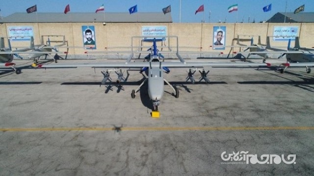 دست پُر نیروی دریایی سپاه در آسمان و دریا با پهپاد انتحاری +عکس