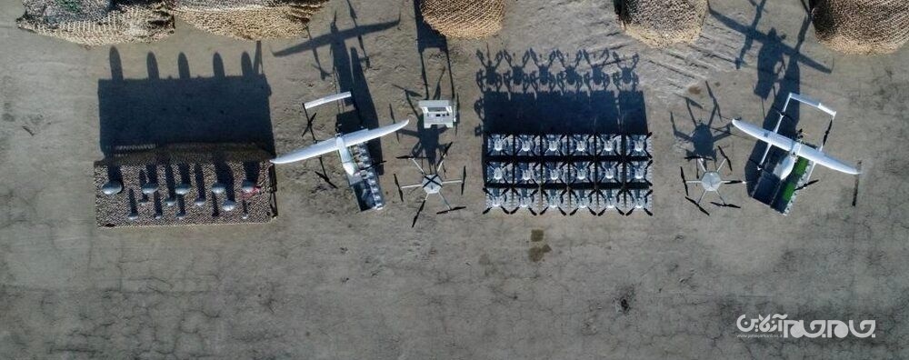 دست پُر نیروی دریایی سپاه در آسمان و دریا با پهپاد انتحاری +عکس