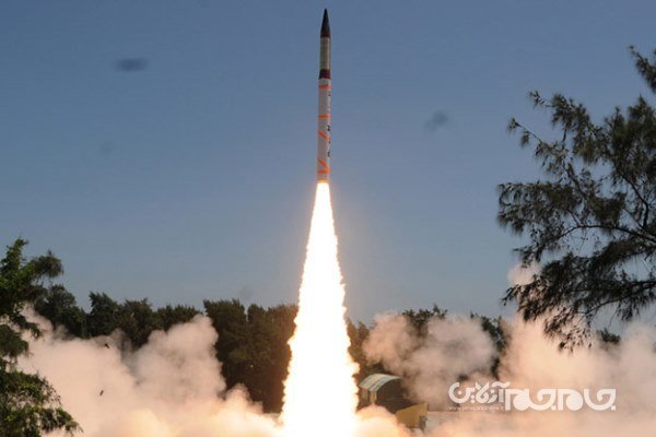 رکورد هند در آزمایش موشکی+عکس رکورد هند در آزمایش موشکی+عکس