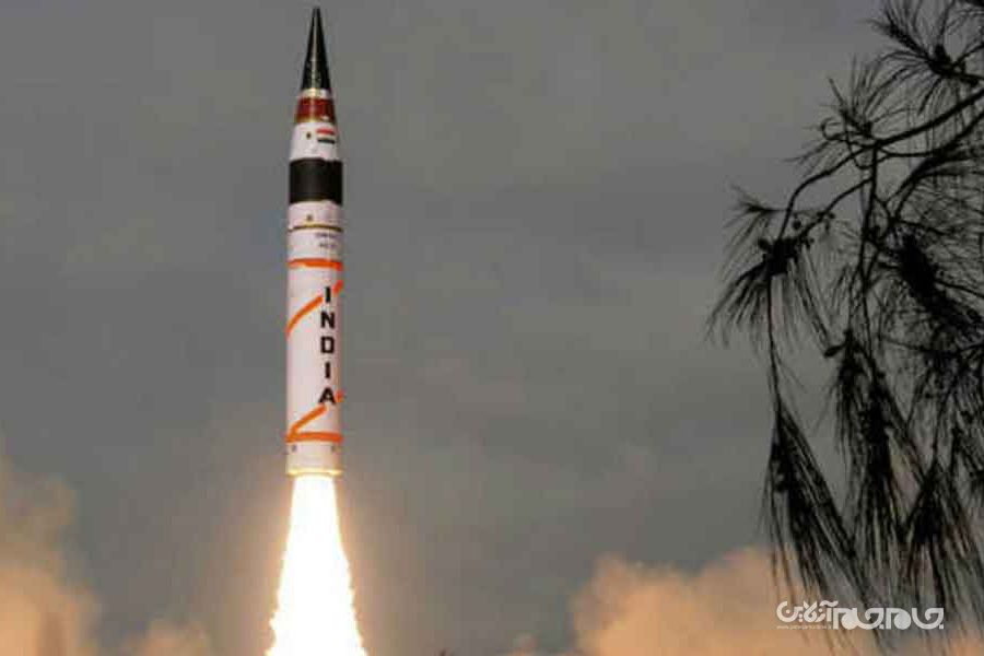 رکورد هند در آزمایش موشکی+عکس رکورد هند در آزمایش موشکی+عکس