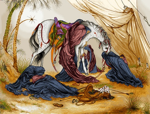 جایگاه اسب در آثار ادبی و اسطوره ای جایگاه اسب در آثار ادبی و اسطوره ای