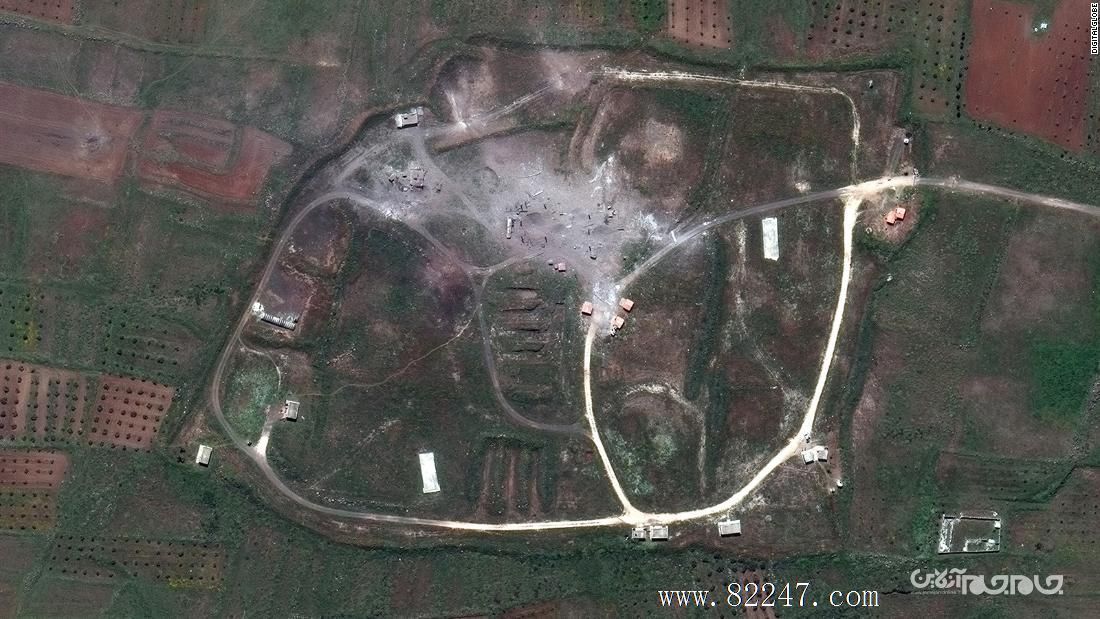 واقعا ۱۰۵ موشک به سمت ۳ هدف آسان در سوریه شلیک شد؟/ فاکتورسازی تاجرترین رییس&zwnj;جمهور آمریکا برای دوشیدن اسپانسرهای خام +تصاویر ماهواره&zwnj;ای