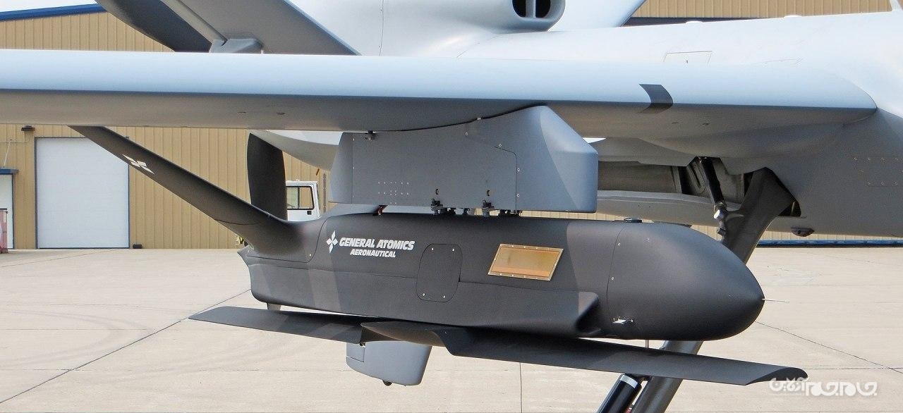 شلیک پهپادی از پهپاد دیگر+عکس