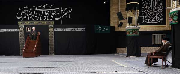 مراسم عزاداری روز شهادت امام رضا علیه‌السلام برگزار شد (+عکس)