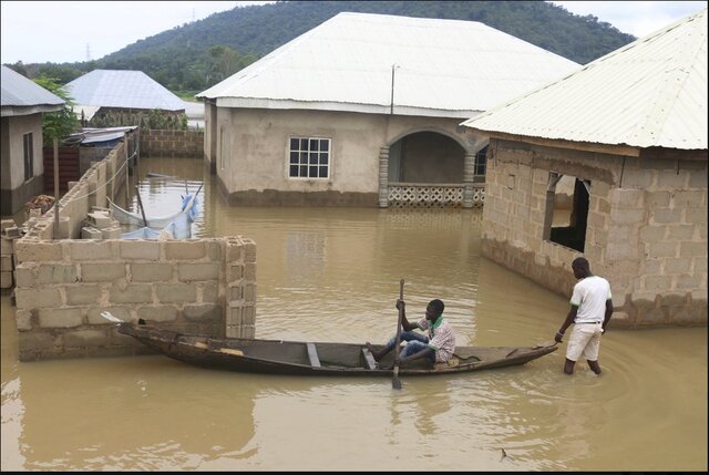 بیش از 180 قربانی سیل در نیجریه