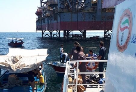 پیدا شدن جسد غواص غرق شده در نزدیکی سکوی نفتی فروزان