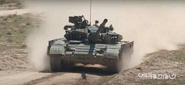 ارتقای تانک های ازبکستان به استاندارد MV+عکس