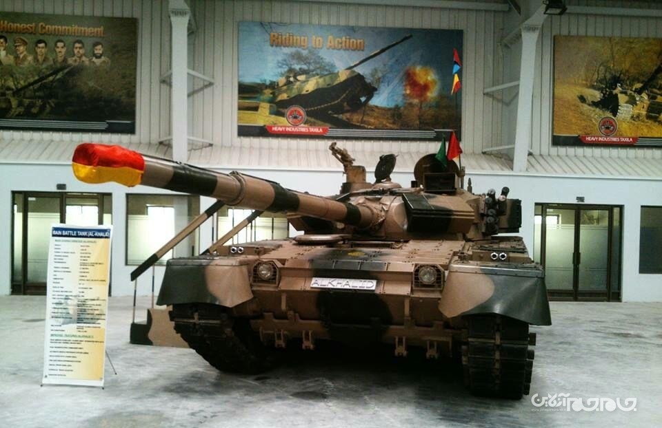 تحویل اولین دسته از تانک خالد1 به ارتش پاکستان+عکس