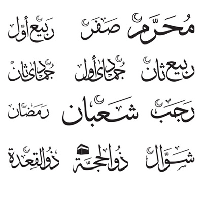 علت نامگذاری ماه های قمری چیست؟