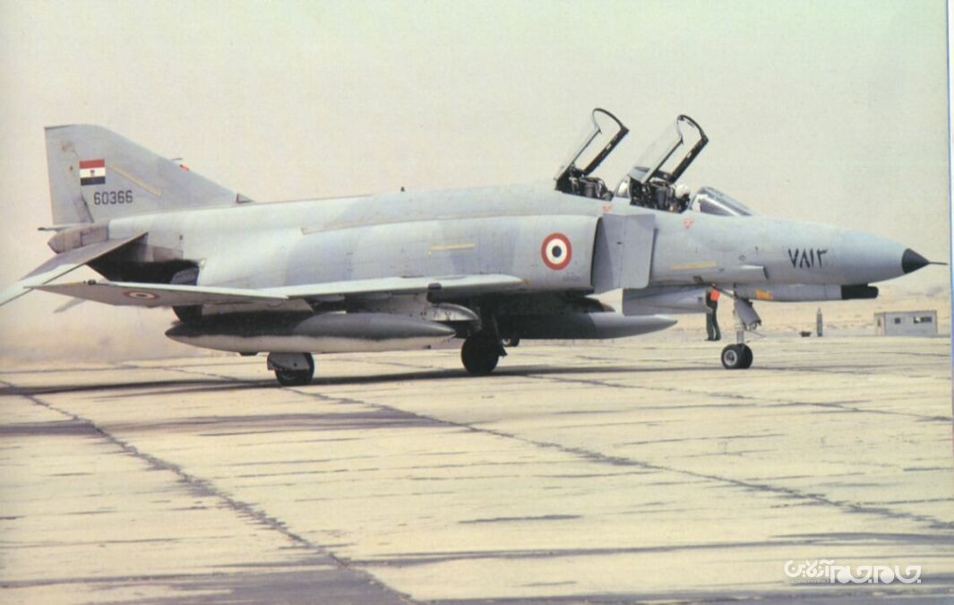 کوتاه درباره جنگنده فانتوم های مصری+عکس