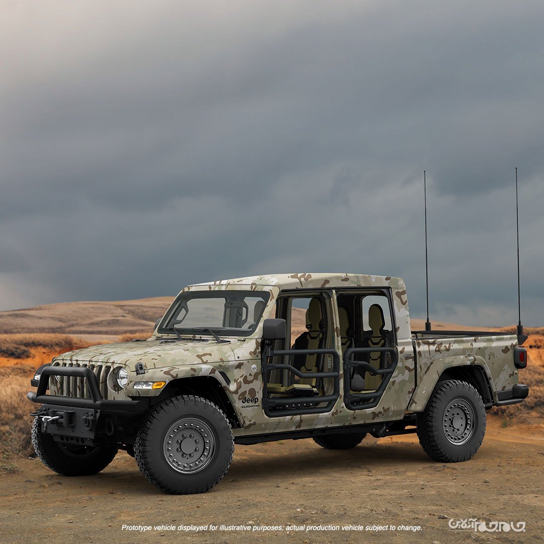 معرفی جیپ گلادیاتور XMT+عکس