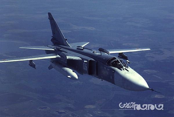 آشنایی با هواپیمای بمب افکن سوخو ۲۴+ عکس