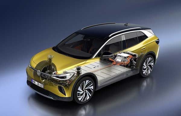 خودروی شاسی‌بلند تمام برقی فولکس واگن رونمایی شد (+تصاویر)